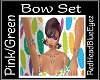 RHBE.BowSetPinkGreen