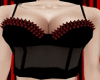 Red Spiked Bra