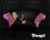  Black & Pink Couch