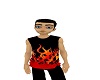 flame tank top