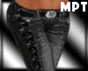 [MPT]BLK Lace Flare Jean