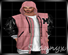 $ Long coat pink