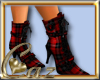 *CC* Plaid Boots ~ Red