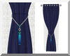 Blue & Sheer Curtains