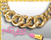 <P>Gold Chain Necklace