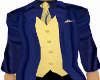 SWAGG BLU/GOLD SUIT TOP