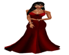 SoVain Red Long Gown