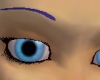 Purple EyeBrows Thin