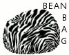 Zebra Beanbag