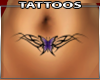 Purple Butterfly Tattoo