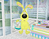 Yellow Easter Bunny