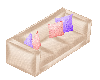 Poseless Pink Couch