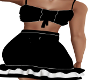 (P) Crop +Skirt(Ruffle)