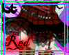 ^BT^ Red Pleazer Skirt