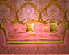 Royal Sofa 2 Pink/Gold