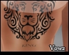 V|King back tattoo