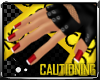 (C)Bad Girl Gloves Red