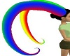 -x- rainbow rave horns