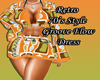 XXL Retro Groove Dress