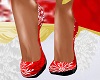 red christmas shoes