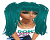 LK Saya Teal Hair