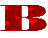 B - Animated Hearts
