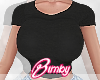+AB Basic Tee Black