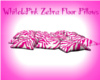 Pink Zebra Floor Pillows