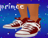 [Prince] DRed Converse M