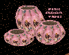 Pink Floor Vases