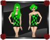 Green Retro Dress