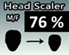 Scaler Head 76% M/F