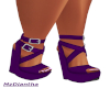 Purple Wedge Shoes