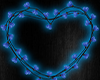 x❄ |Blue Glitter Heart