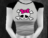 Cute Skull grey tshirt