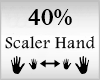 Scaler Hand 40%