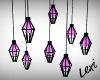 -LC- Pink Caged Lights
