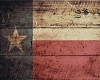 Texas Wooden Flag