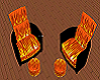 flame chairs