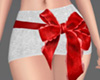 Holly Bow Mini Skirt