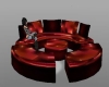 (DiMir)Red Round Sofa