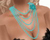 Necklace blue NK