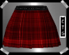 CTG RED PLEATED SKIRT
