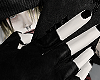 black gloves