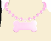 pink puppie collar