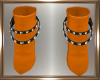  Orange Buckle Boots