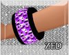 Aztec purple Wristband 