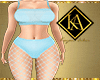 Blue GYM Fishnet