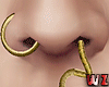 wz Snake Piercings Gold