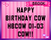 BIRTHDAY COW CHASE